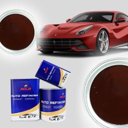 Acrylic Colors 2K Iron Red Spraybooth Car Painting